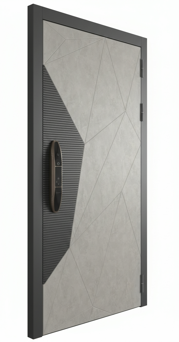 Стальная дверь «Стоне» с умным замком